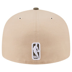 Boston Celtics Color Pack Two-Tone 59FIFTY A-Frame Fitted Hat Tan - New Era