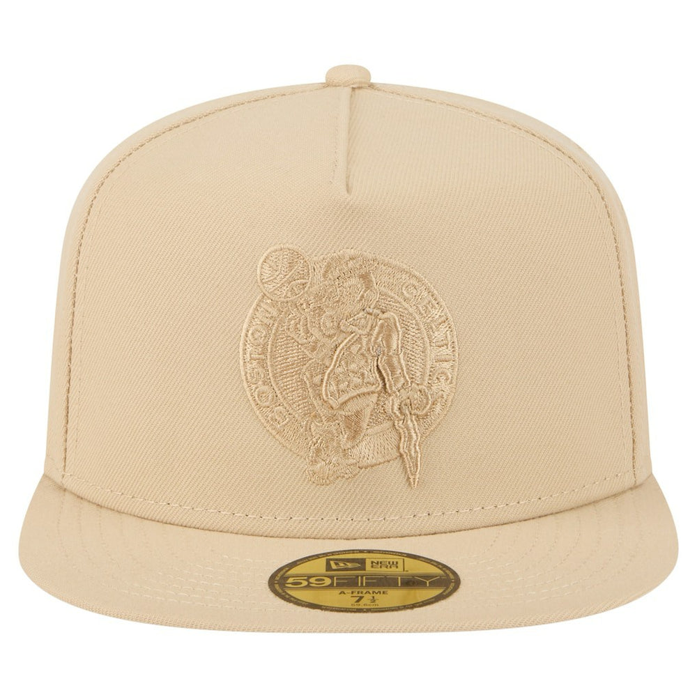 Boston Celtics Color Pack A-Frame 59FIFTY Fitted Hat Khaki - New Era