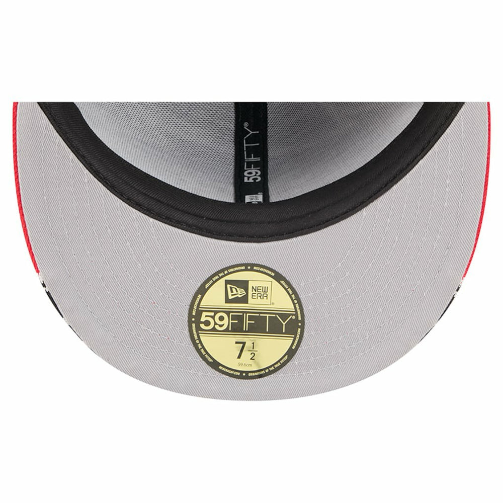 Chicago Bulls Break 59FIFTY Fitted Hat Black/Red - New Era