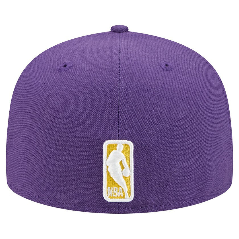 Los Angeles Lakers Break 59FIFTY Fitted Hat Purple/Gold - New Era
