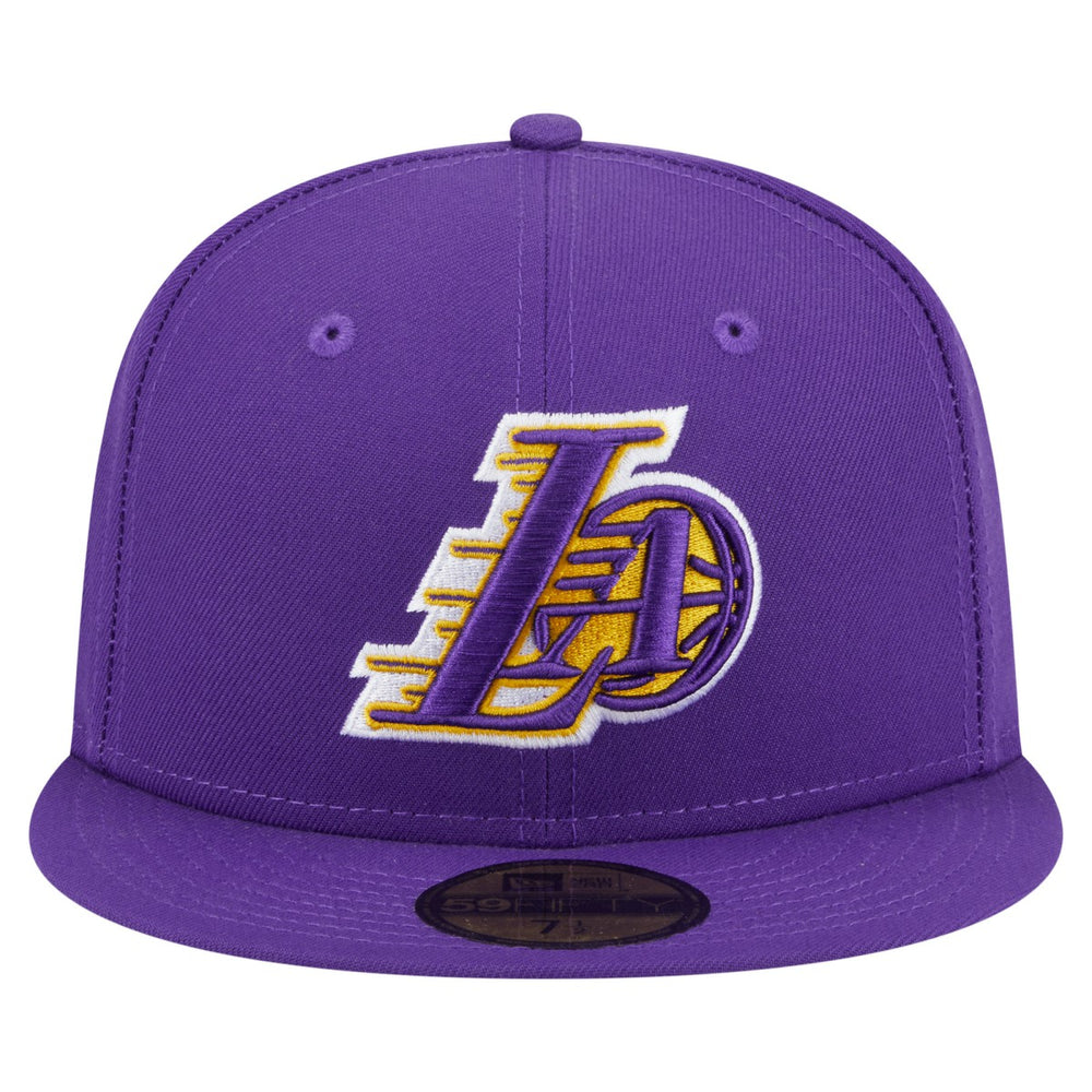 Los Angeles Lakers Deceptor 59FIFTY Fitted Hat Purple - New Era