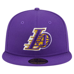 Los Angeles Lakers Deceptor 59FIFTY Fitted Hat Purple - New Era