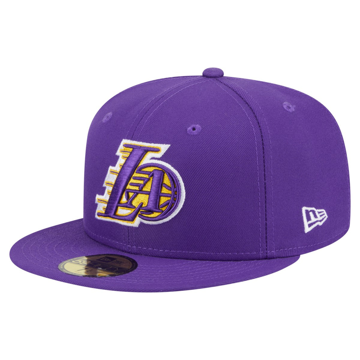 Los Angeles Lakers Deceptor 59FIFTY Fitted Hat Purple - New Era