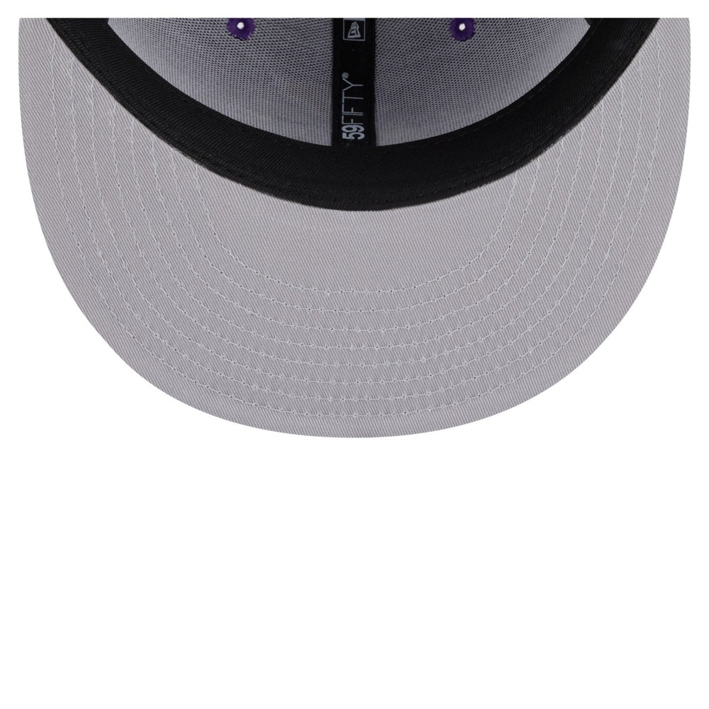 Los Angeles Lakers Deceptor 59FIFTY Fitted Hat Purple - New Era