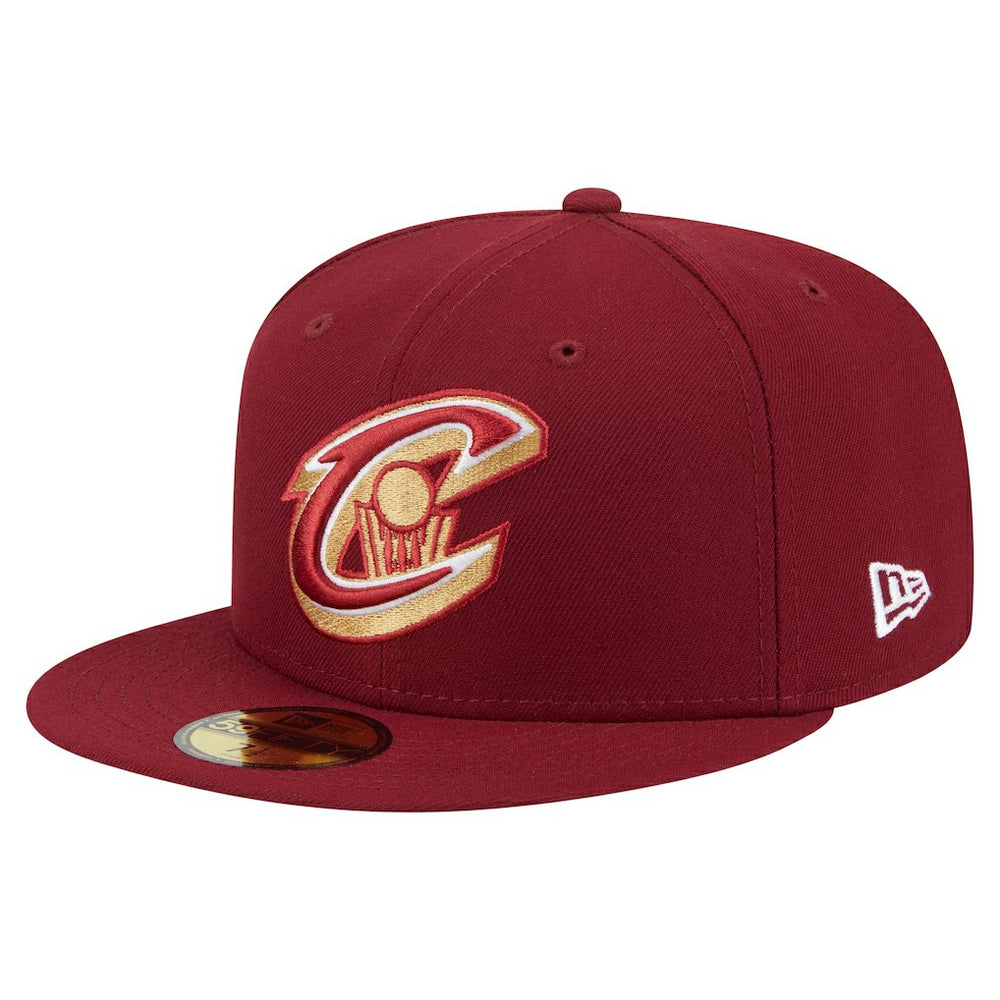 Cleveland Cavaliers Deceptor 59FIFTY Fitted Hat Wine - New Era