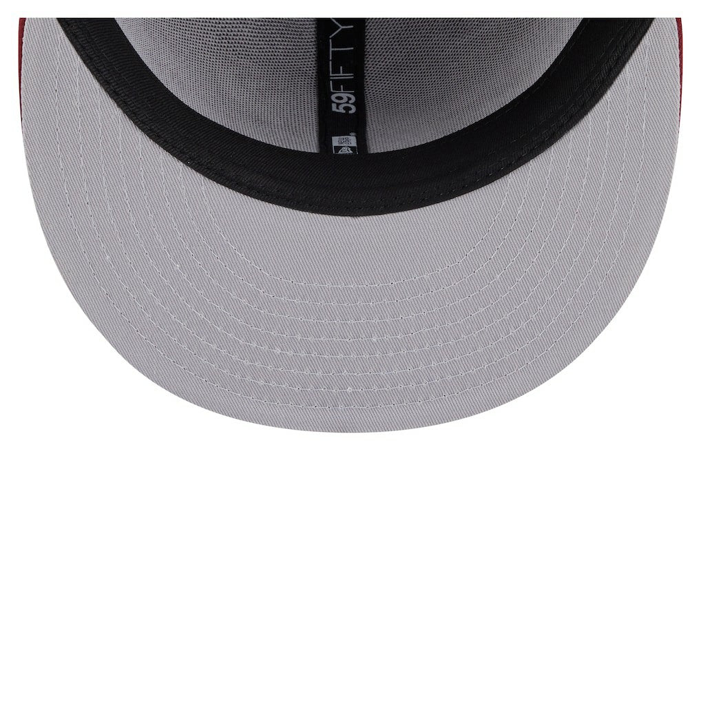 Cleveland Cavaliers Deceptor 59FIFTY Fitted Hat Wine - New Era