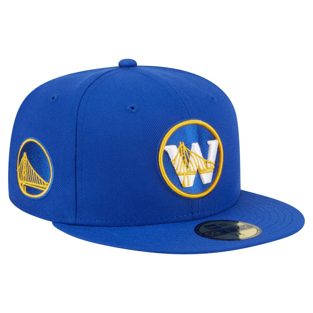 Golden State Warriors Deceptor 59FIFTY Fitted Hat Royal - New Era