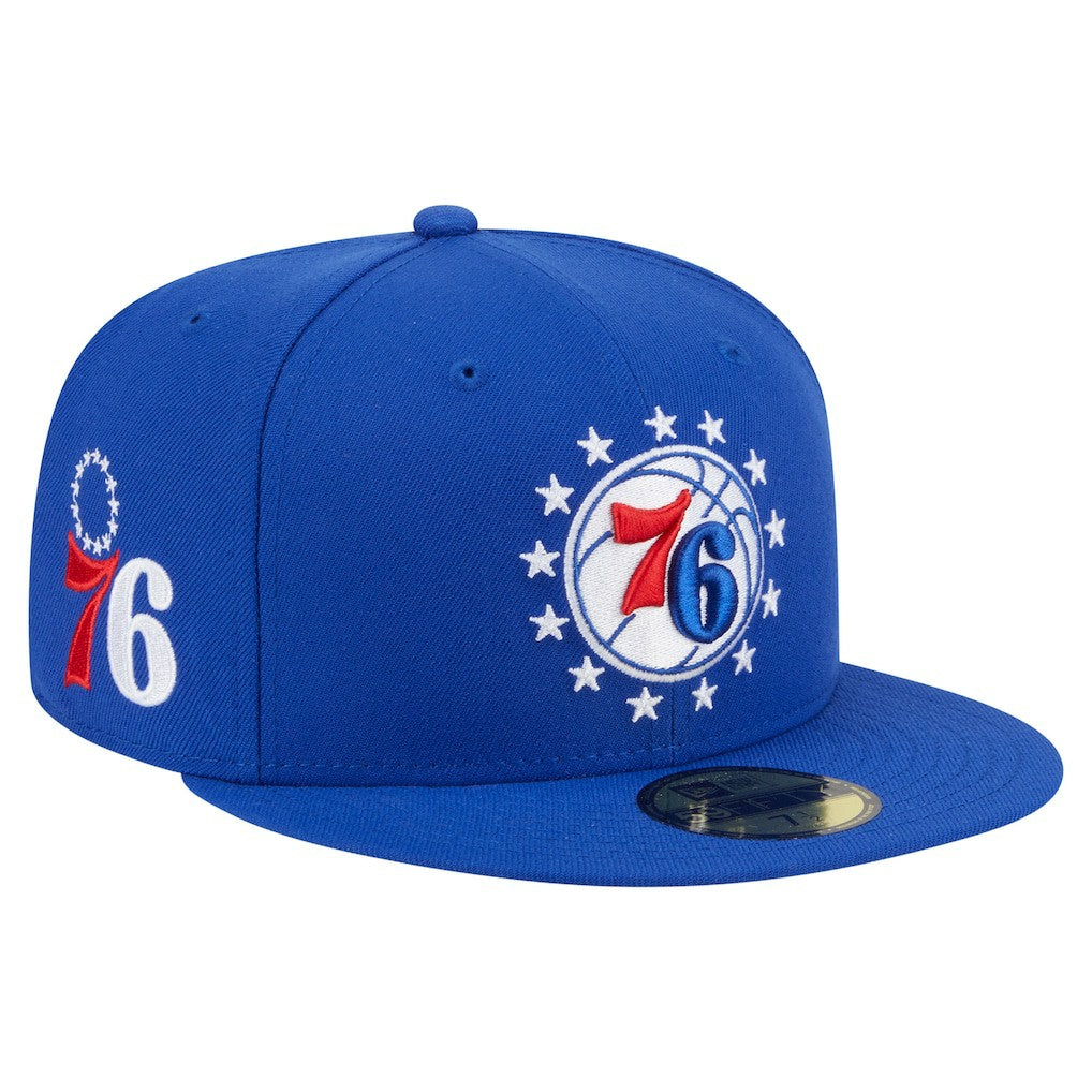 Philadelphia 76ers Deceptor 59FIFTY Fitted Hat Royal - New Era outlet