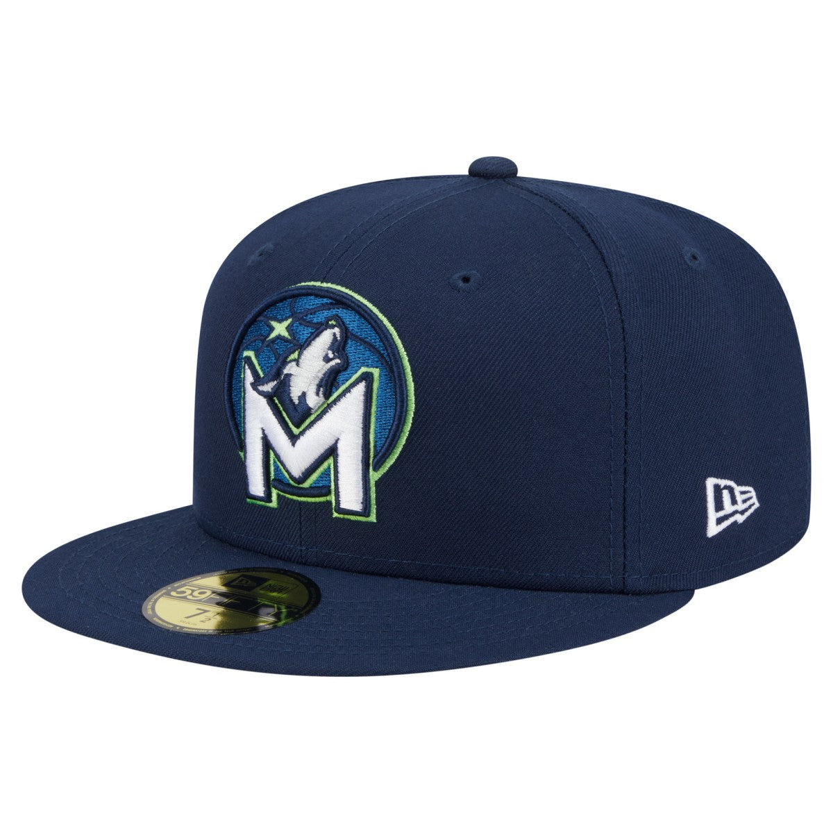 Minnesota Timberwolves Deceptor 59FIFTY Fitted Hat Navy - New Era