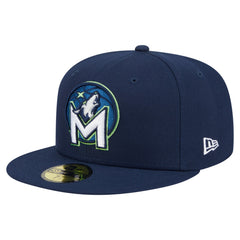 Minnesota Timberwolves Deceptor 59FIFTY Fitted Hat Navy - New Era