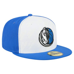 Dallas Mavericks Repeat 59Fifty Fitted Hat White/Blue - New Era outlet