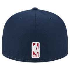 Denver Nuggets Repeat 59Fifty Fitted Hat White/Navy - New Era