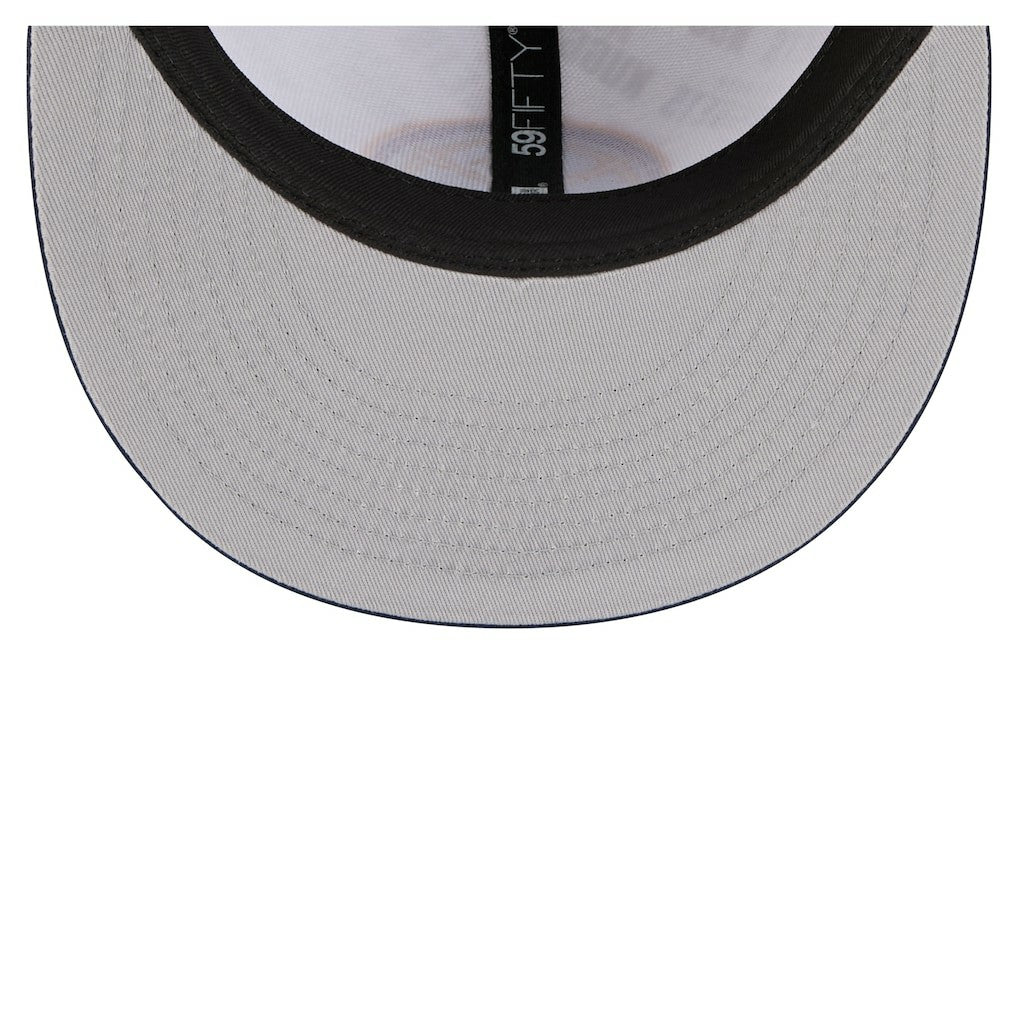 Denver Nuggets Repeat 59Fifty Fitted Hat White/Navy - New Era