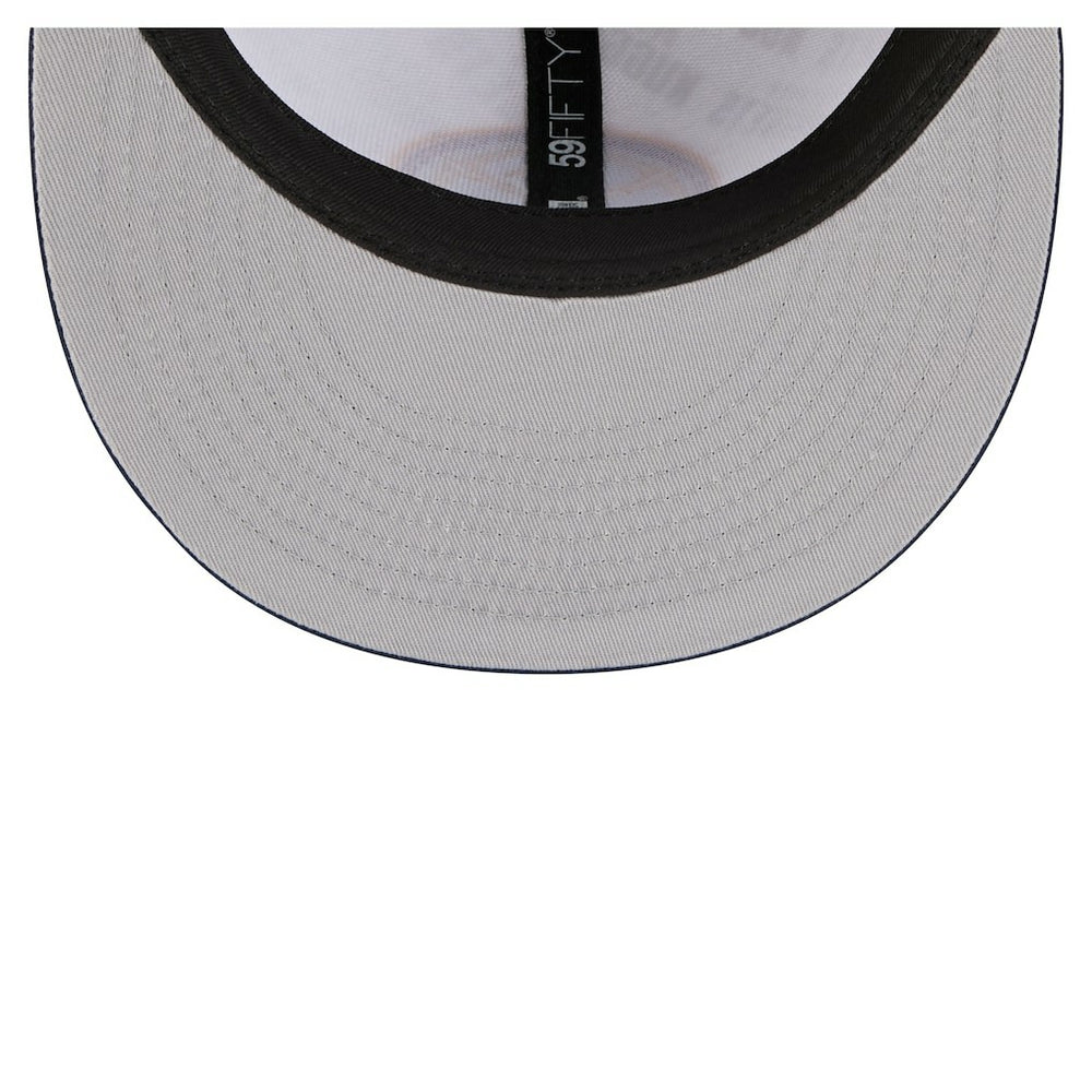 Denver Nuggets Repeat 59Fifty Fitted Hat White/Navy - New Era