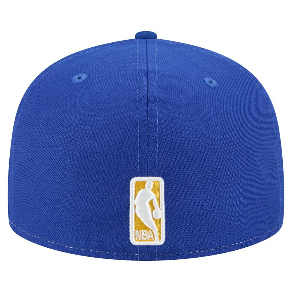 Golden State Warriors Repeat 59Fifty Fitted Hat White/Royal - New Era