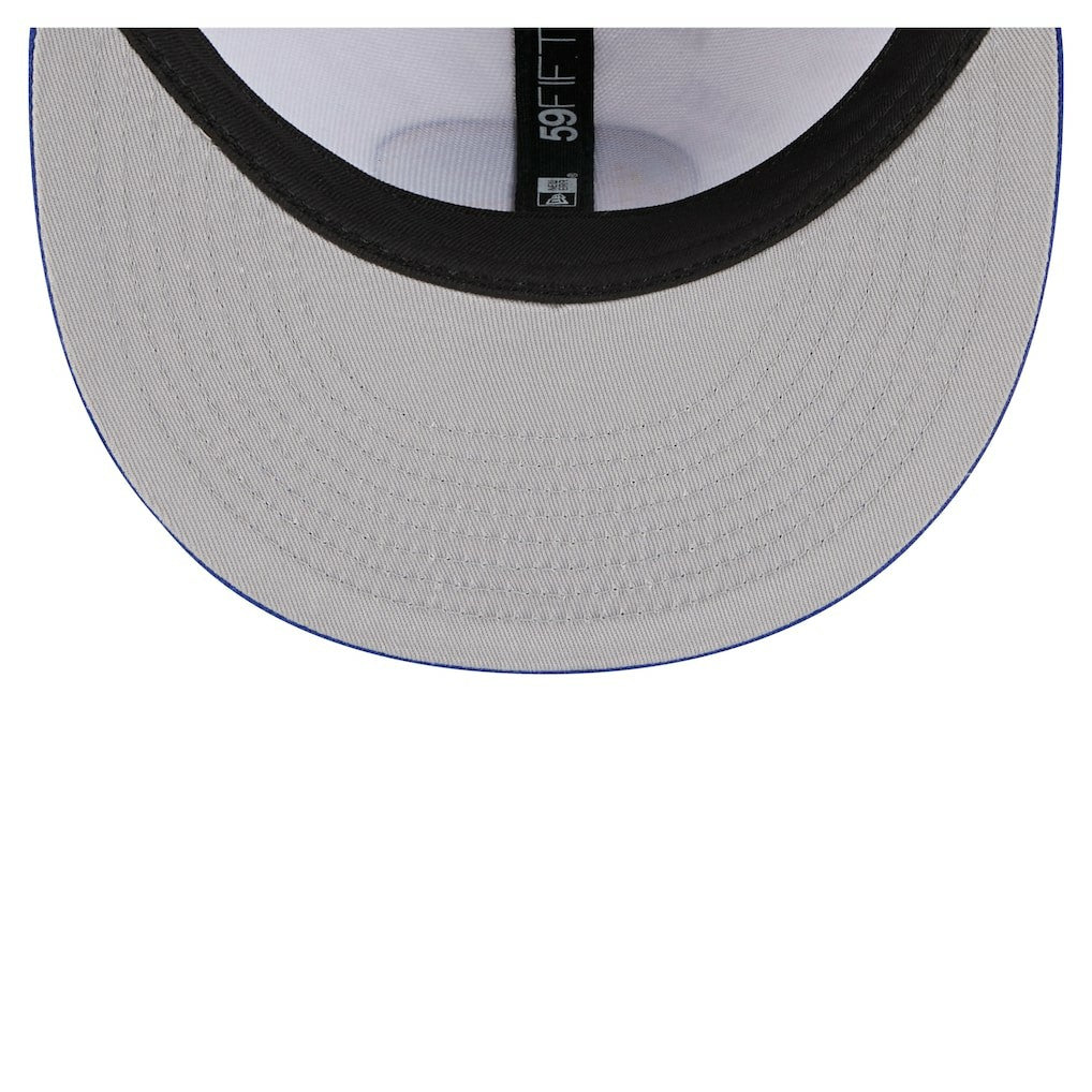 Golden State Warriors Repeat 59Fifty Fitted Hat White/Royal - New Era