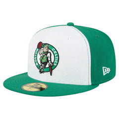 Boston Celtics Repeat 59Fifty Fitted Hat White/Kelly Green - New Era