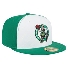 Boston Celtics Repeat 59Fifty Fitted Hat White/Kelly Green - New Era