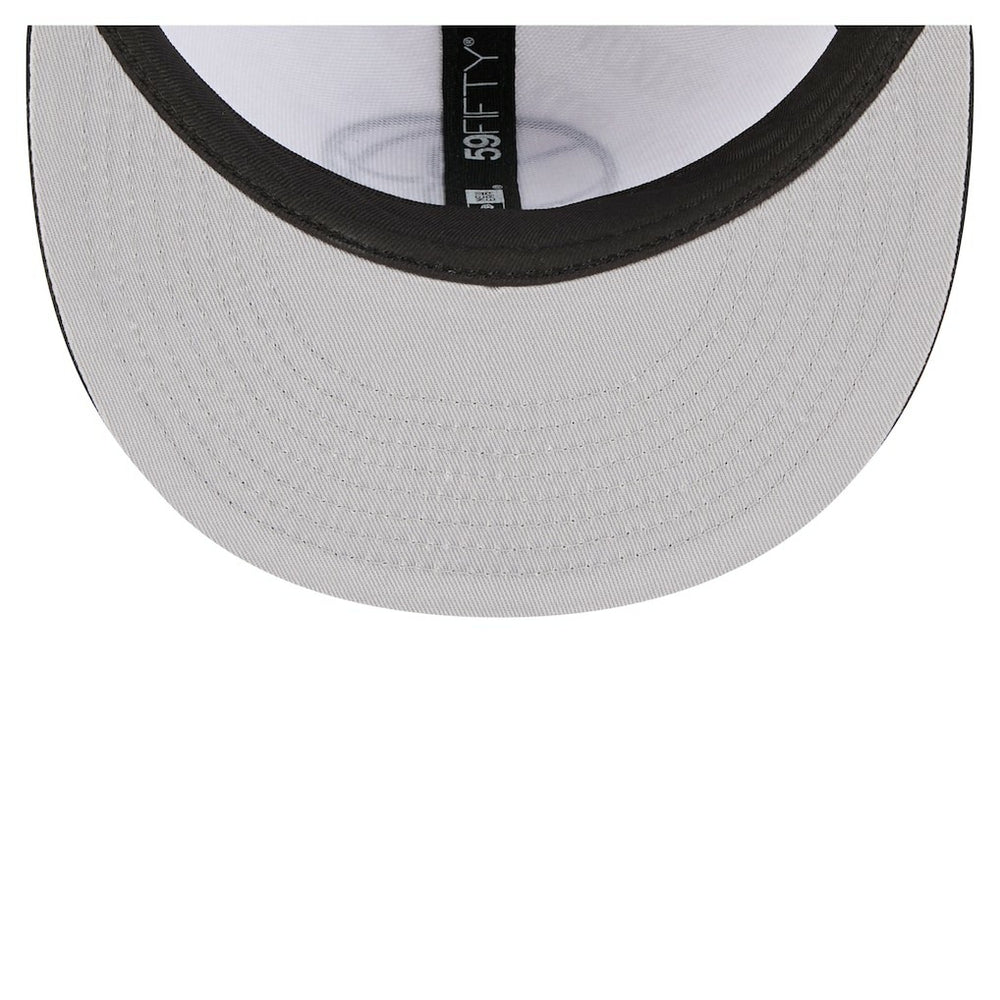 Brooklyn Nets Repeat 59Fifty Fitted Hat White/Black - New Era
