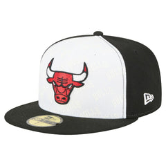 Chicago Bulls Repeat 59Fifty Fitted Hat White/Black - New Era