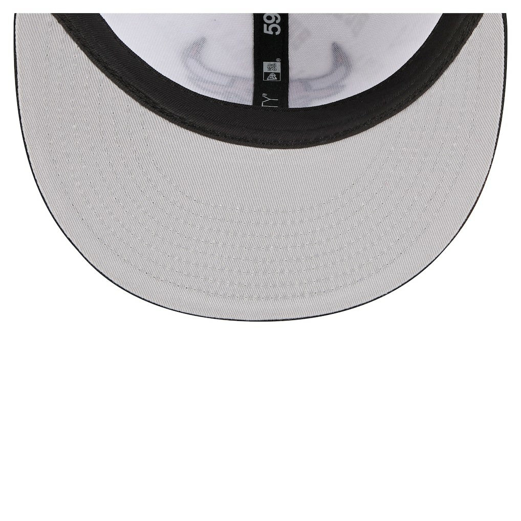 Chicago Bulls Repeat 59Fifty Fitted Hat White/Black - New Era