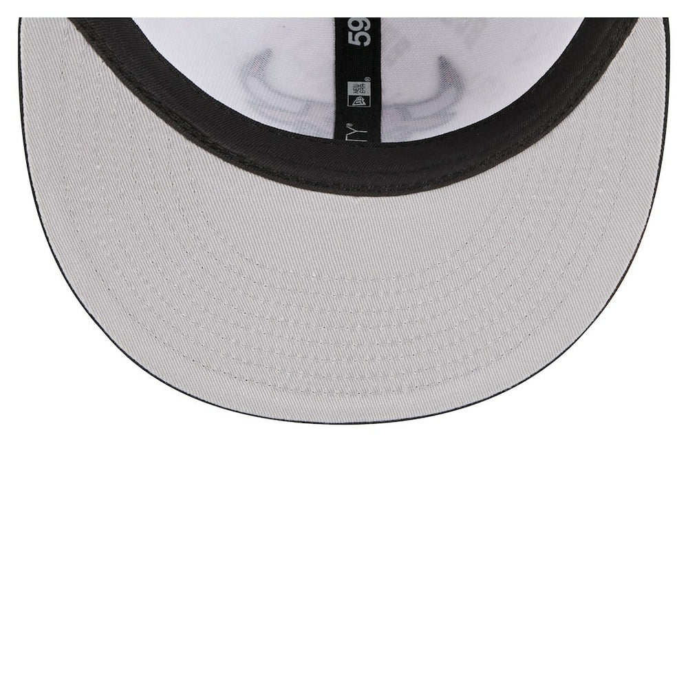 Chicago Bulls Repeat 59Fifty Fitted Hat White/Black - New Era