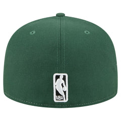 Milwaukee Bucks Repeat 59Fifty Fitted Hat White/Hunter Green - New Era