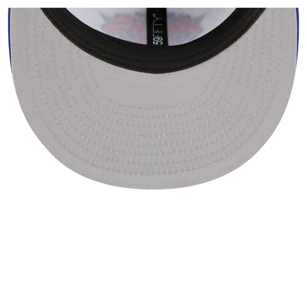 New York Knicks Repeat 59Fifty Fitted Hat White/Blue - New Era