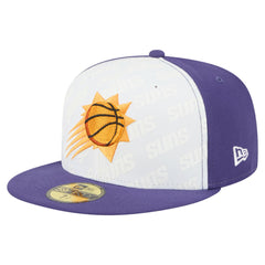 Phoenix Suns Repeat 59Fifty Fitted Hat White/Purple - New Era