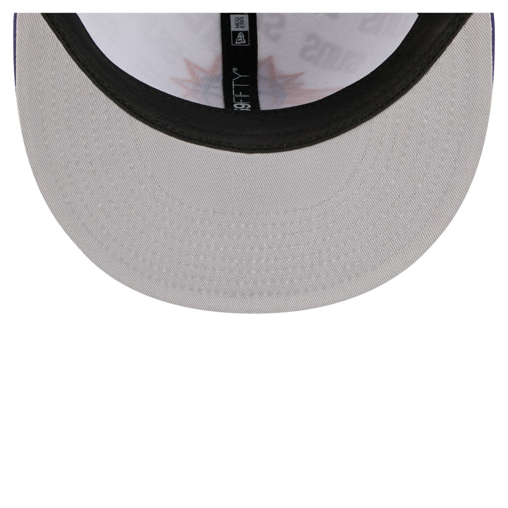 Phoenix Suns Repeat 59Fifty Fitted Hat White/Purple - New Era