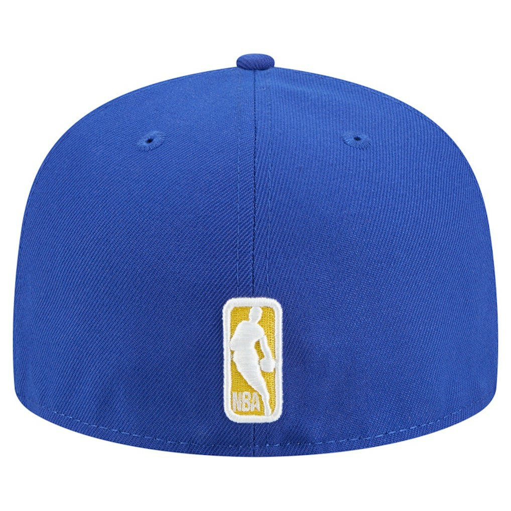 Golden State Warriors Tri-Hit 59Fifty Fitted Hat Royal - New Era
