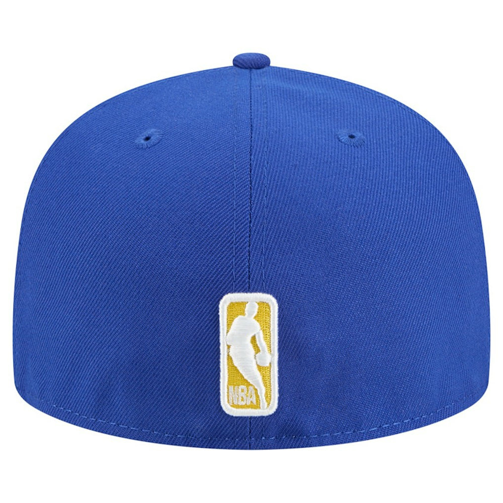 Golden State Warriors Tri-Hit 59Fifty Fitted Hat Royal - New Era