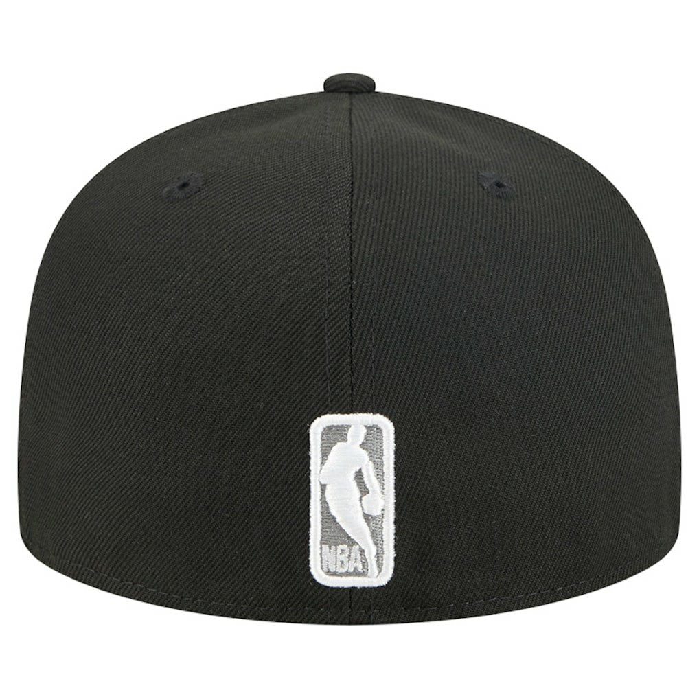 Brooklyn Nets Tri-Hit 59Fifty Fitted Hat Black - New Era