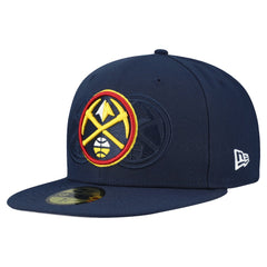 Denver Nuggets Tri-Hit 59Fifty Fitted Hat Navy - New Era