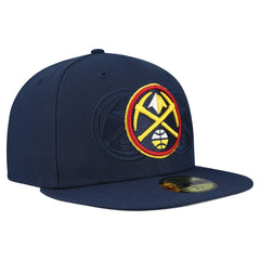 Denver Nuggets Tri-Hit 59Fifty Fitted Hat Navy - New Era