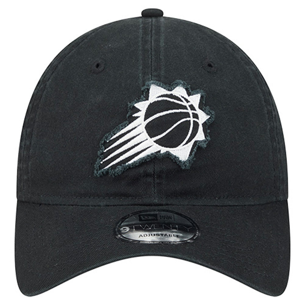 Phoenix Suns Stamp Fabric Applique 9TWENTY Adjustable Hat Black - New Era