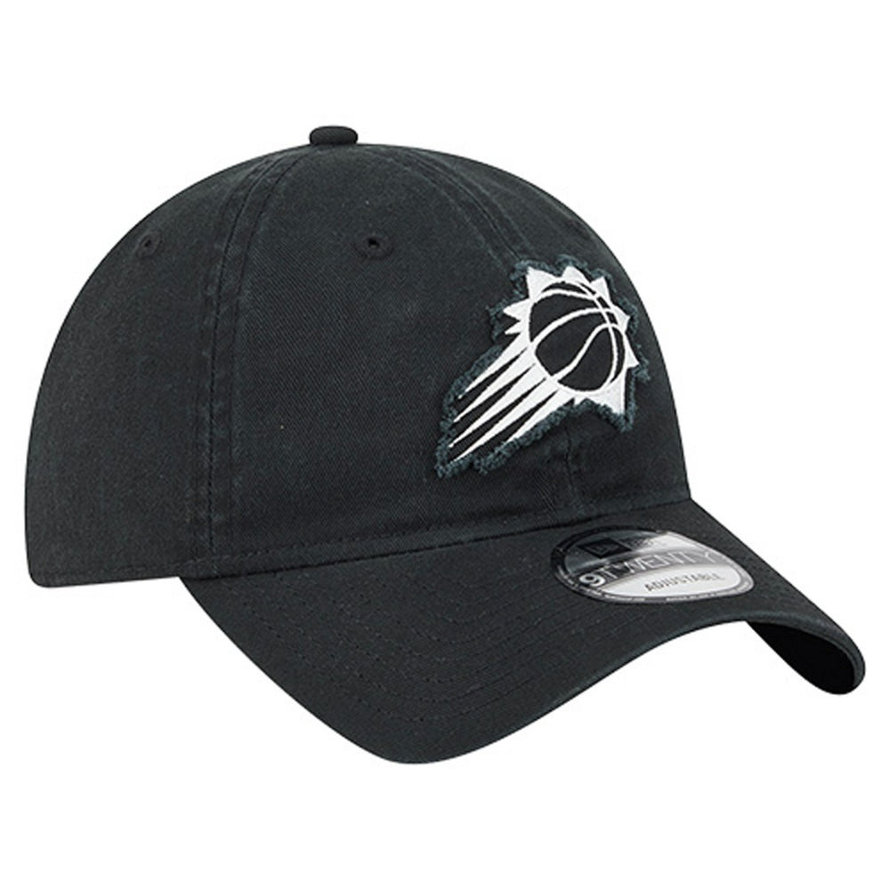 Phoenix Suns Stamp Fabric Applique 9TWENTY Adjustable Hat Black - New Era