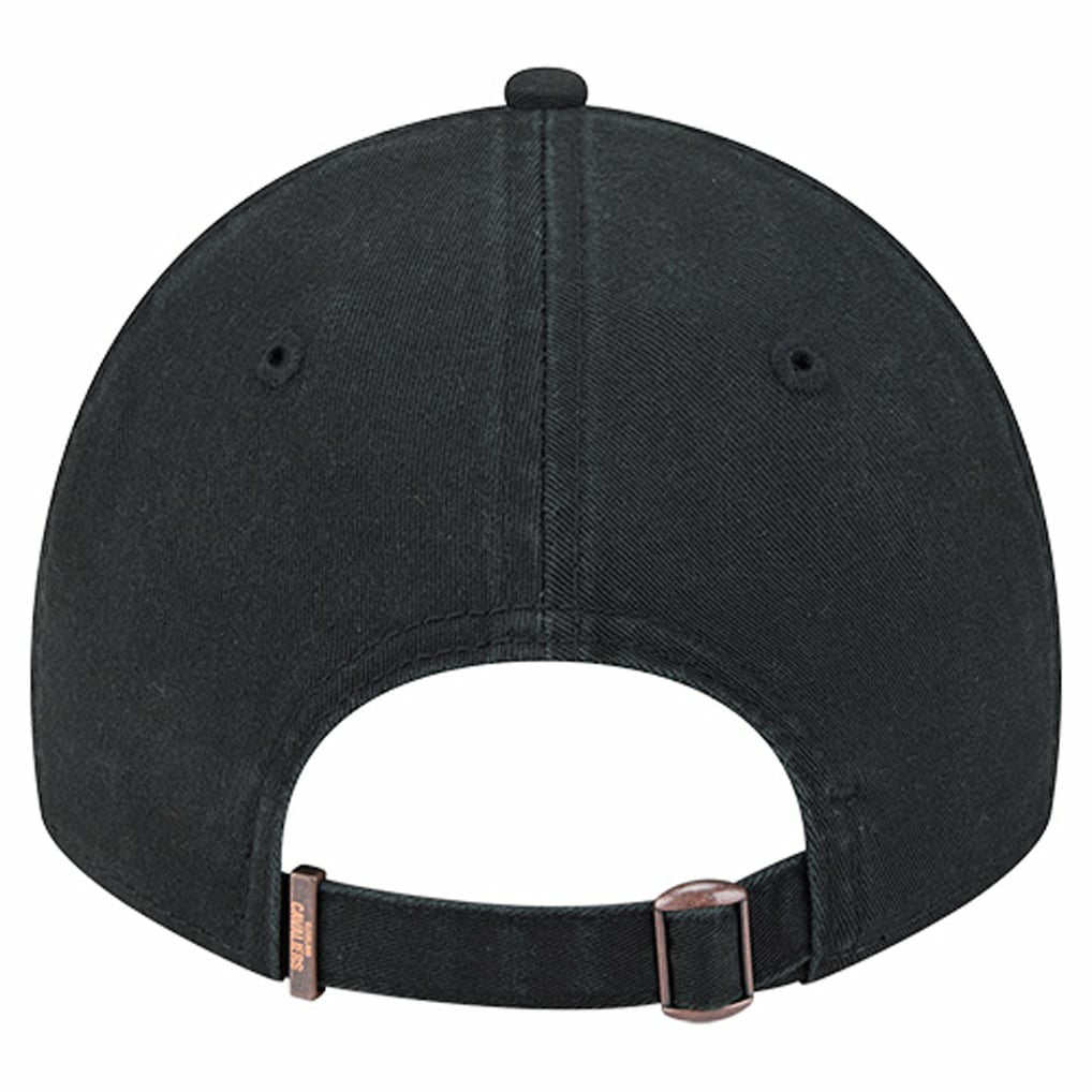 Cleveland Cavaliers Stamp Fabric Applique 9TWENTY Adjustable Hat Black - New Era