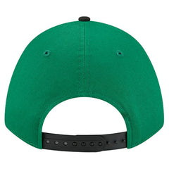 Boston Celtics Bold Arch COOLERA 9FORTY A-Frame M-Crown Adjustable Hat Kelly Green - New Era