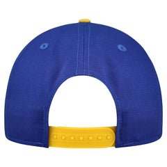 Golden State Warriors Bold Arch COOLERA 9FORTY A-Frame M-Crown Adjustable Hat Royal - New Era