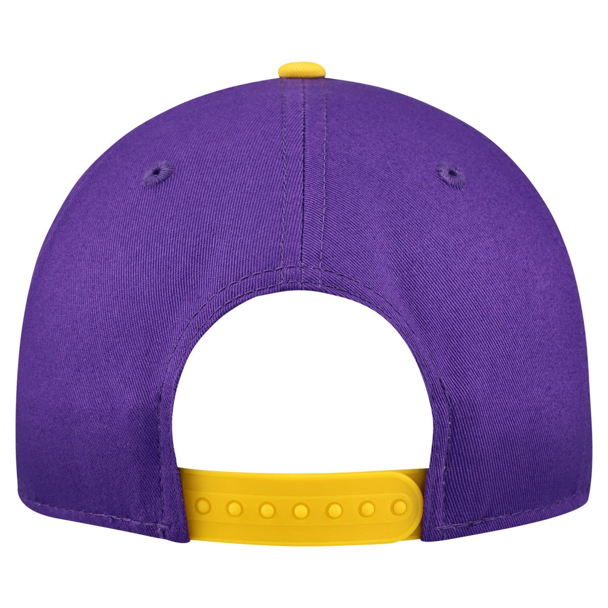 Los Angeles Lakers Bold Arch COOLERA 9FORTY A-Frame M-Crown Adjustable Hat Purple - New Era