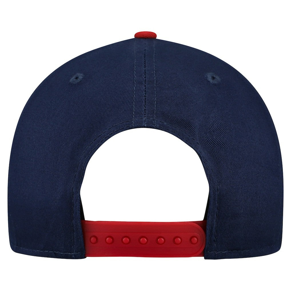 Denver Nuggets Bold Arch COOLERA 9FORTY A-Frame M-Crown Adjustable Hat Navy - New Era