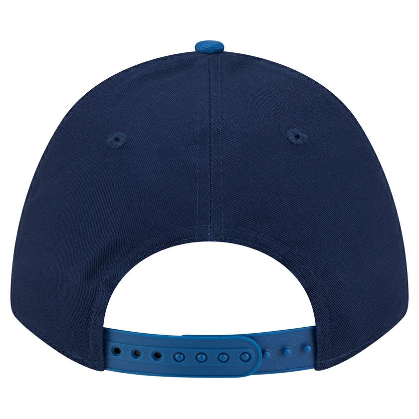 Minnesota Timberwolves Bold Arch COOLERA 9FORTY A-Frame M-Crown Adjustable Hat Navy - New Era
