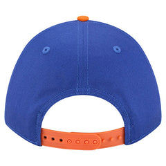 New York Knicks Bold Arch COOLERA 9FORTY A-Frame M-Crown Adjustable Hat Blue - New Era