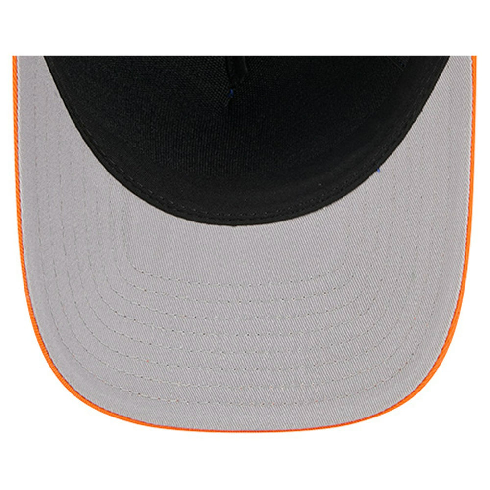 New York Knicks Bold Arch COOLERA 9FORTY A-Frame M-Crown Adjustable Hat Blue - New Era
