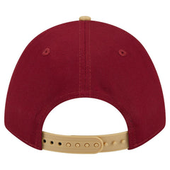 Cleveland Cavaliers Bold Arch COOLERA 9FORTY A-Frame M-Crown Adjustable Hat Wine - New Era