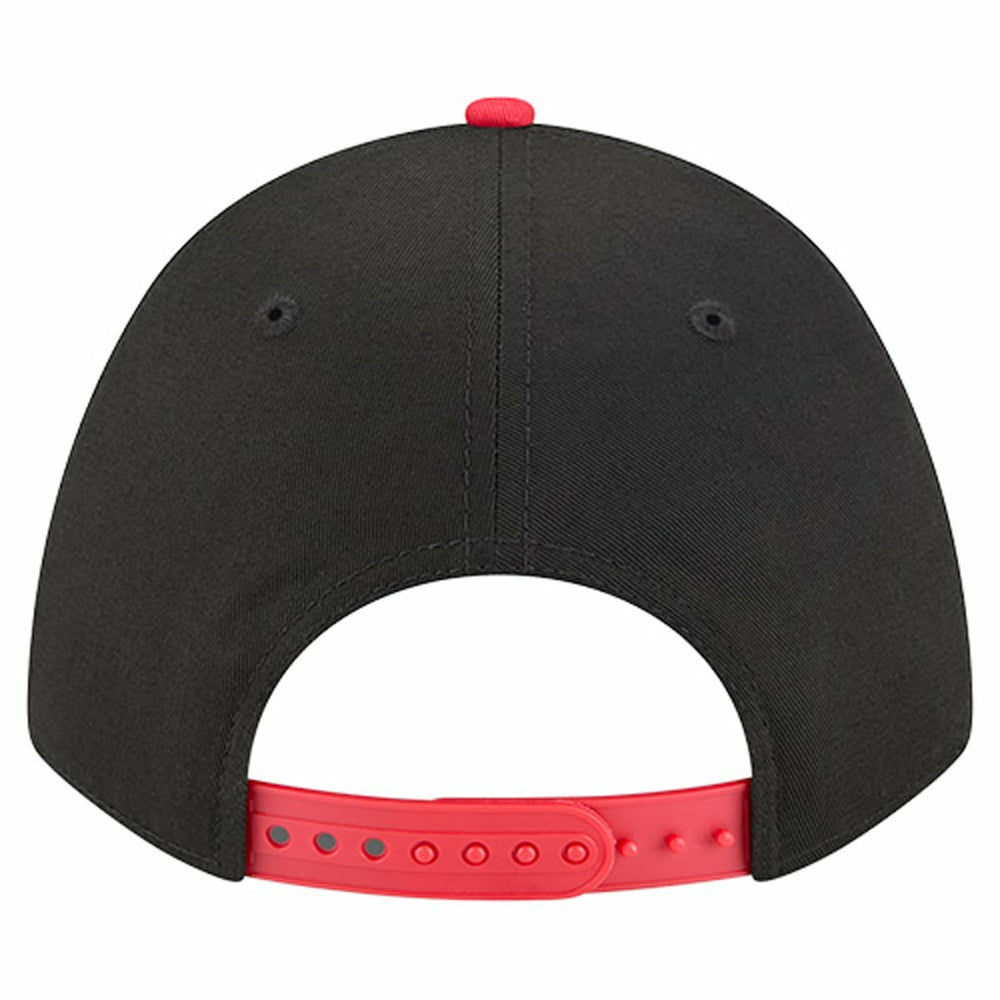 Chicago Bulls Bold Arch COOLERA 9FORTY A-Frame M-Crown Adjustable Hat Black - New Era