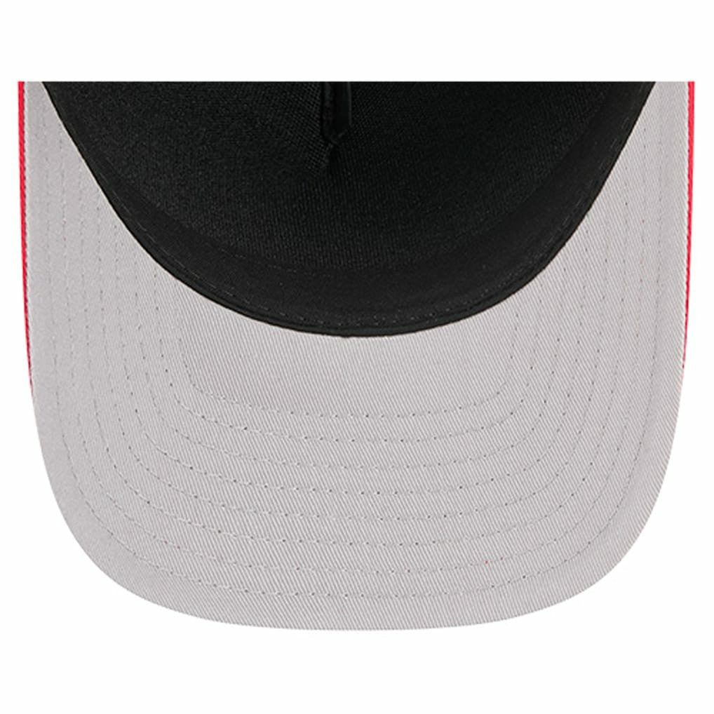Chicago Bulls Bold Arch COOLERA 9FORTY A-Frame M-Crown Adjustable Hat Black - New Era