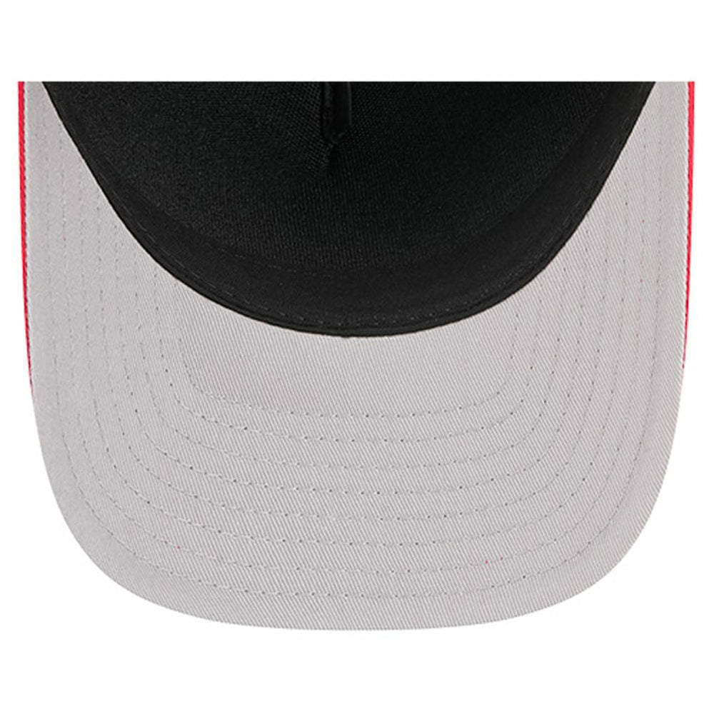 Chicago Bulls Bold Arch COOLERA 9FORTY A-Frame M-Crown Adjustable Hat Black - New Era