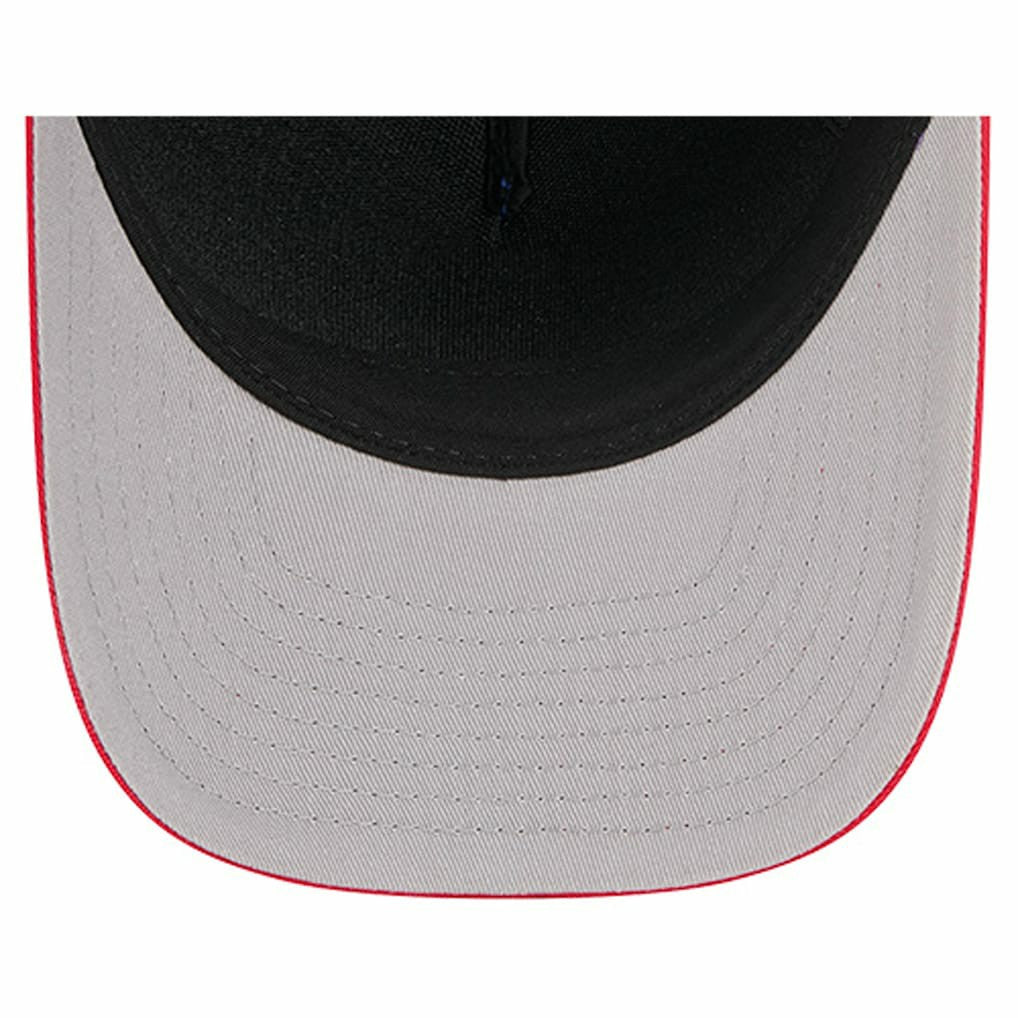 Philadelphia 76ers Bold Arch COOLERA 9FORTY A-Frame M-Crown Adjustable Hat Royal - New Era